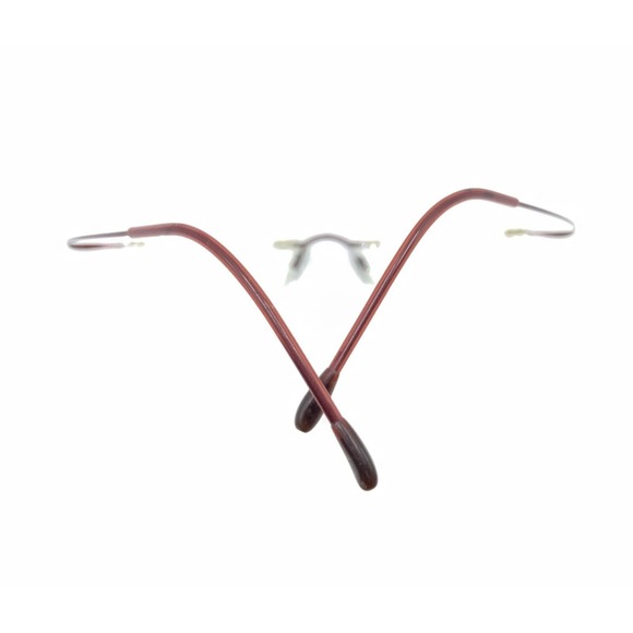 Silhouette Titanium Burgundy Dark Red Rimless Eyeglasses Frames 19 140 Austria - Picture 11 of 13